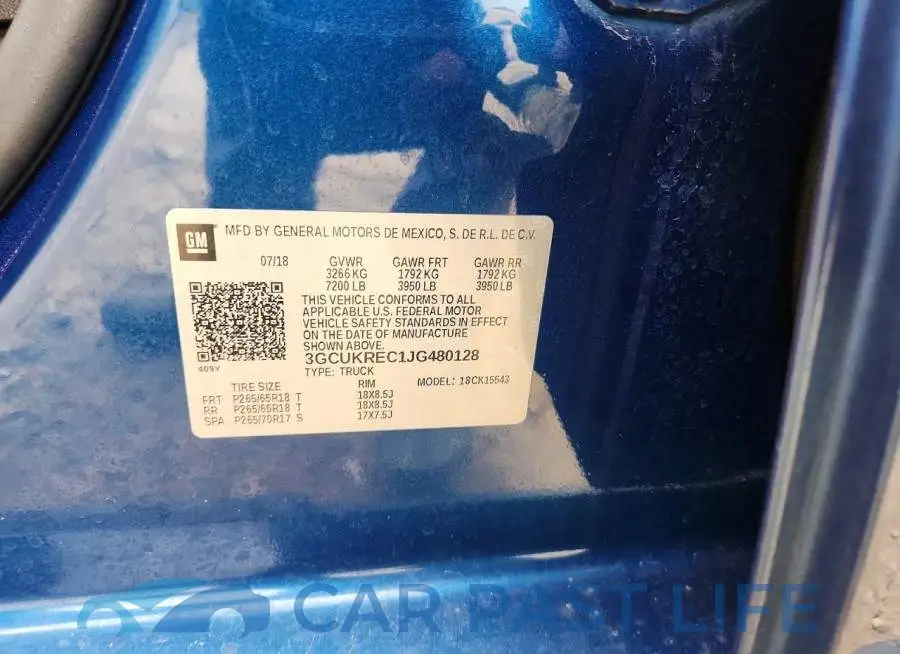 3GCUKREC1JG480128# 12