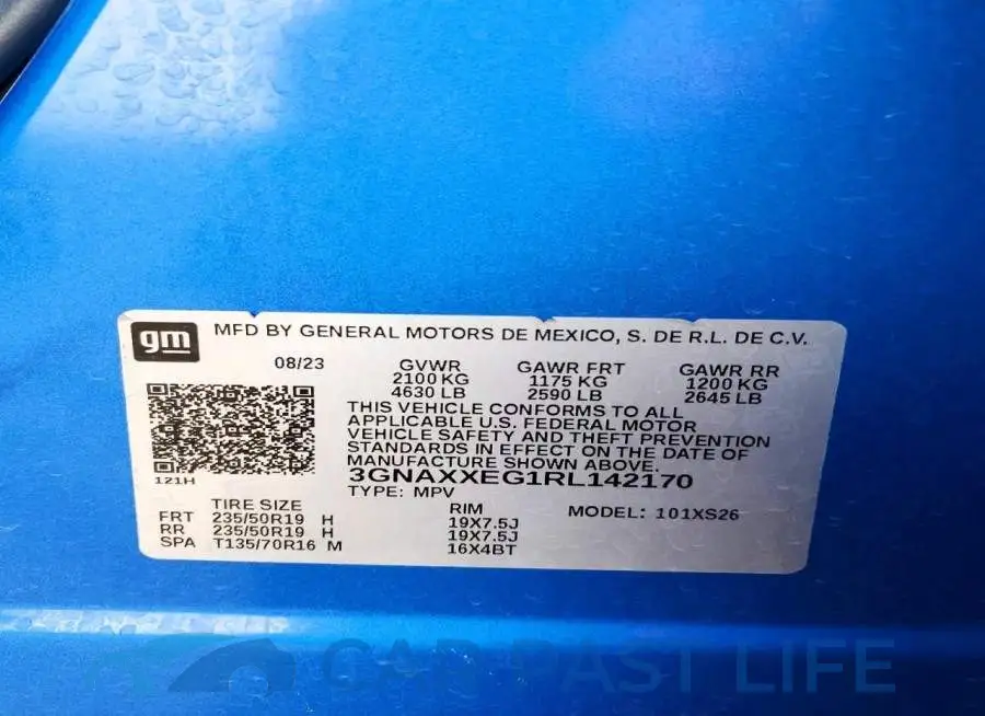 3GNAXXEG1RL142170# 14