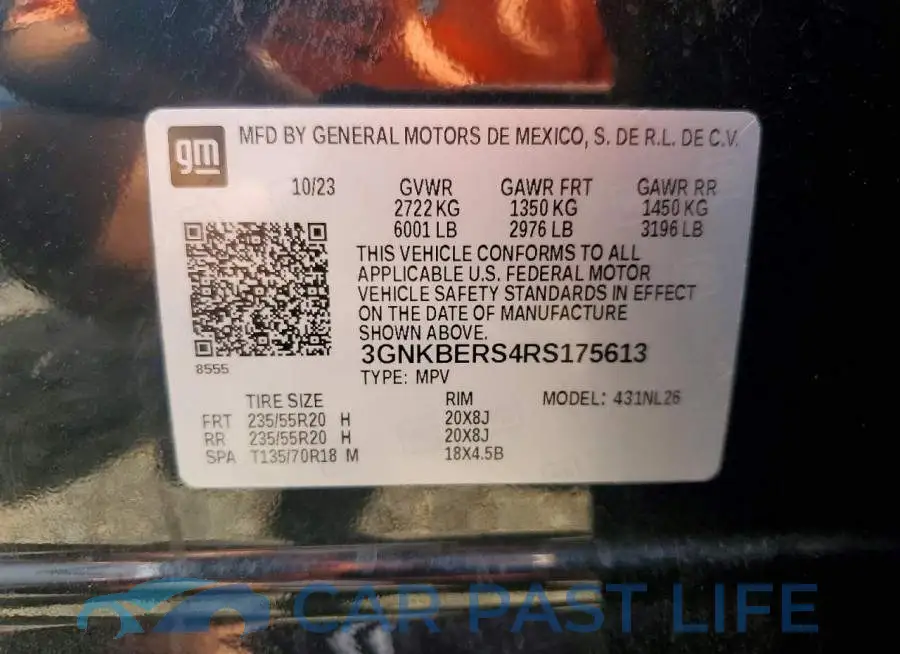 3GNKBERS4RS175613# 13