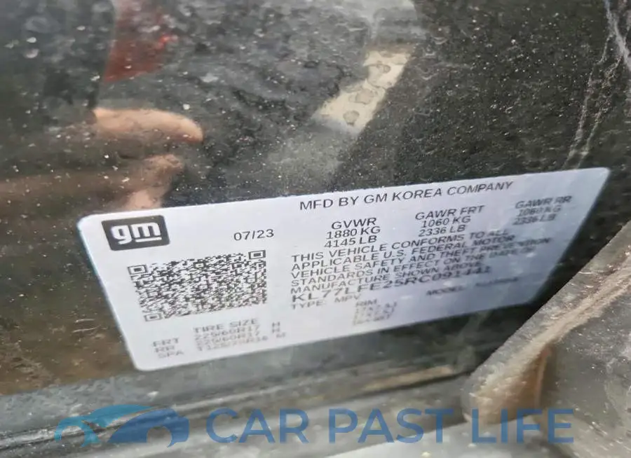 KL77LFE25RC091441# 13