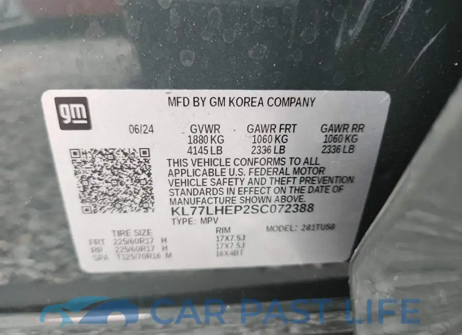 KL77LHEP2SC072388# 13
