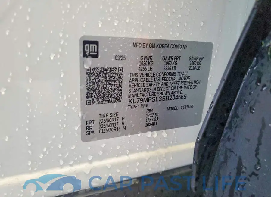 KL79MPSL3SB204565# 13
