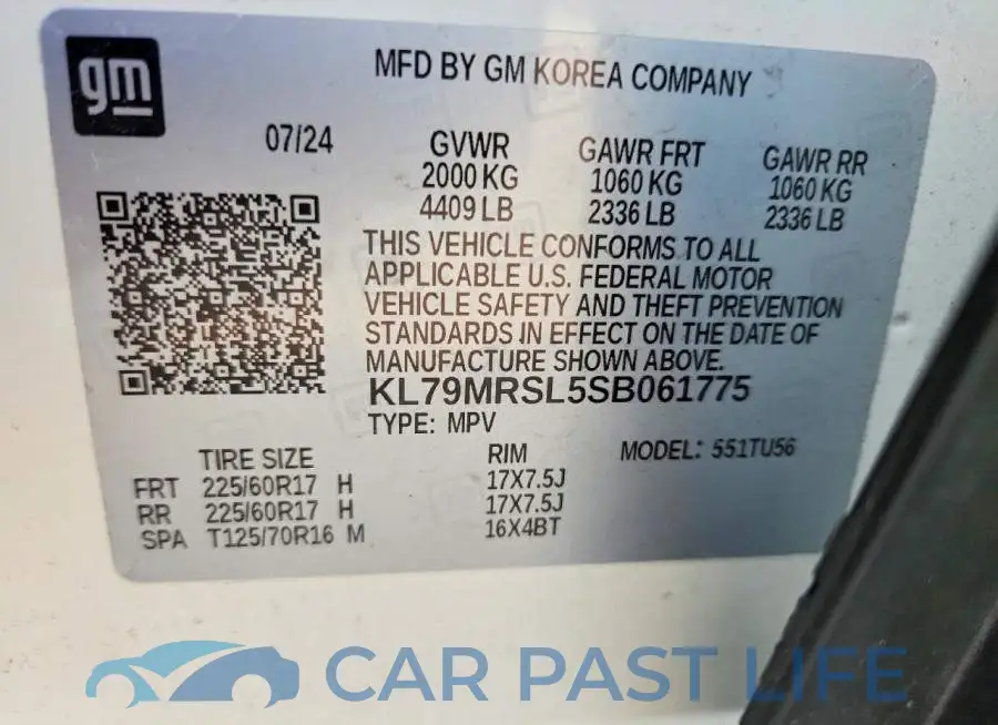 KL79MRSL5SB061775# 13