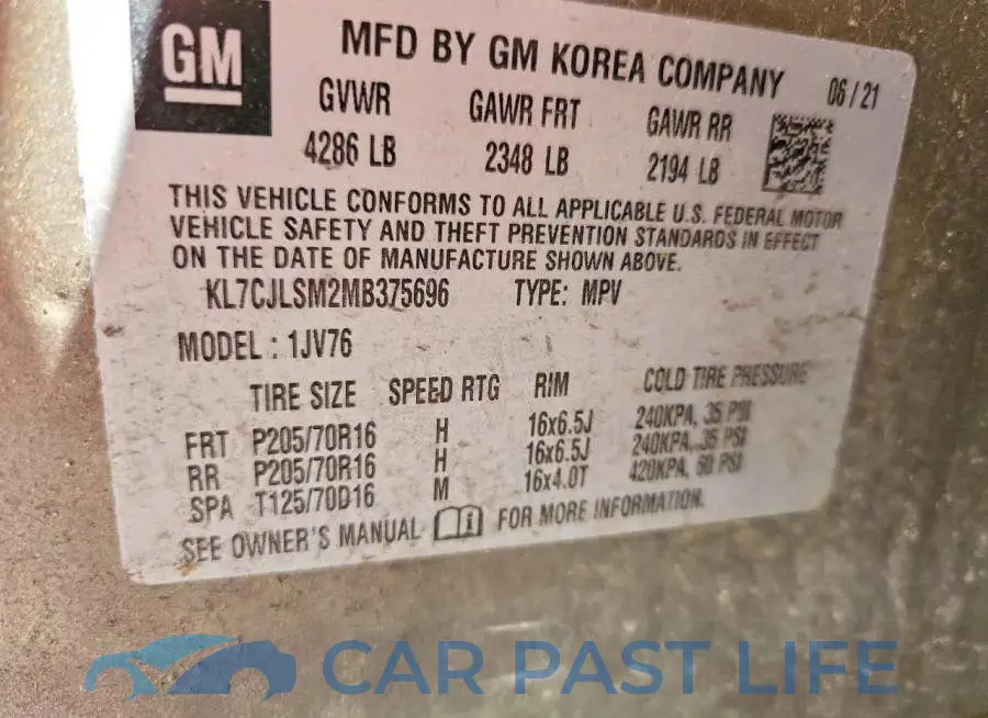 KL7CJLSM2MB375696# 13