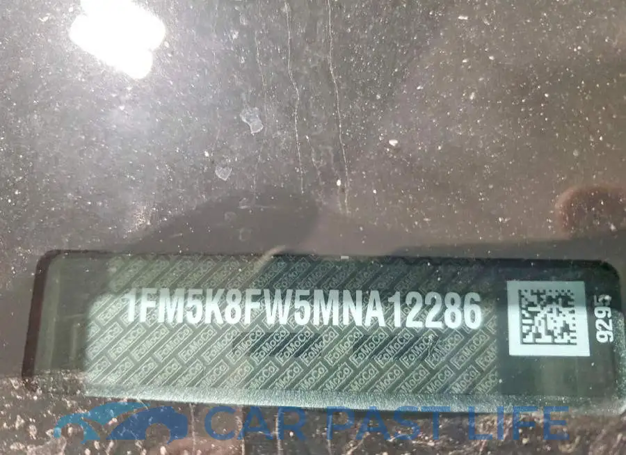 1FM5K8FW5MNA12286# 13