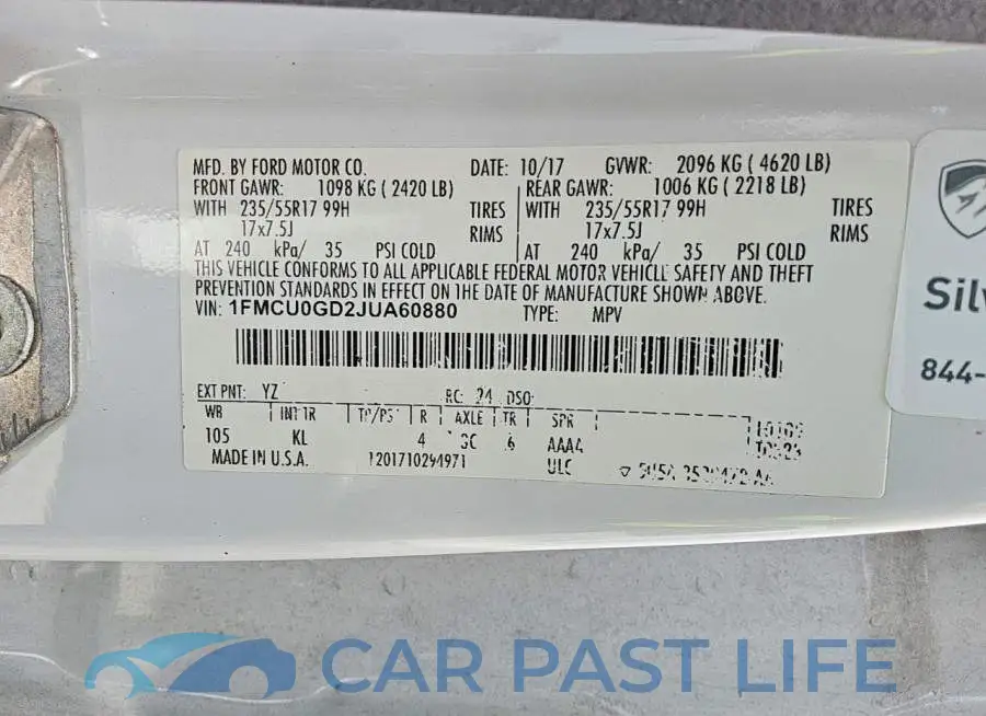 1FMCU0GD2JUA60880# 13