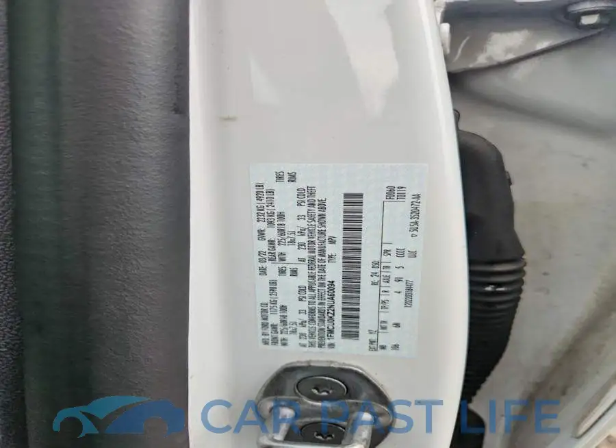 1FMCU0KZ2NUA60094# 12