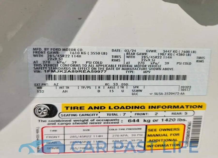 1FMJK2A89REA59977# 13