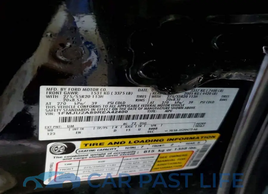 1FMJU2A89REA42400# 13