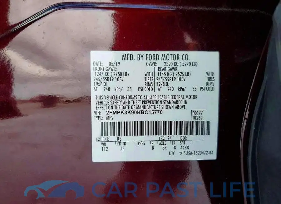 2FMPK3K90KBC15770# 13