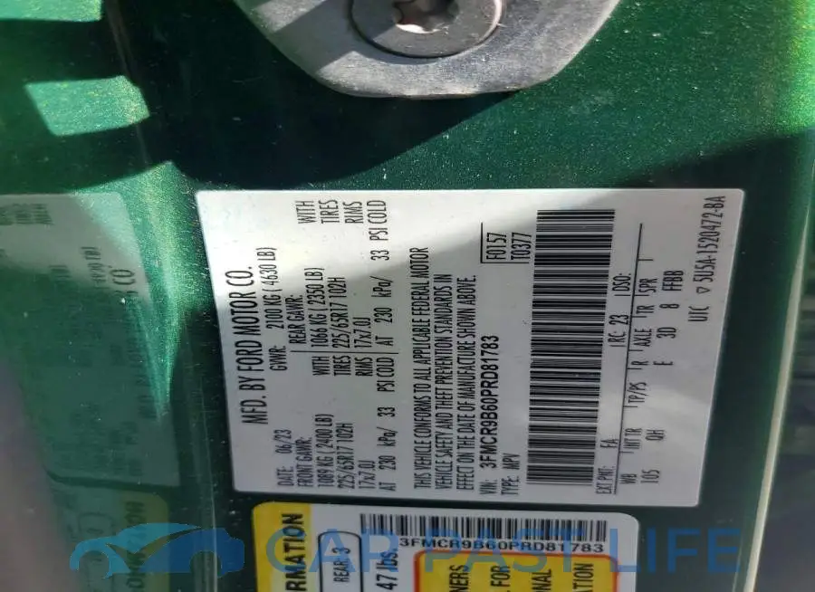 3FMCR9B60PRD81783# 13