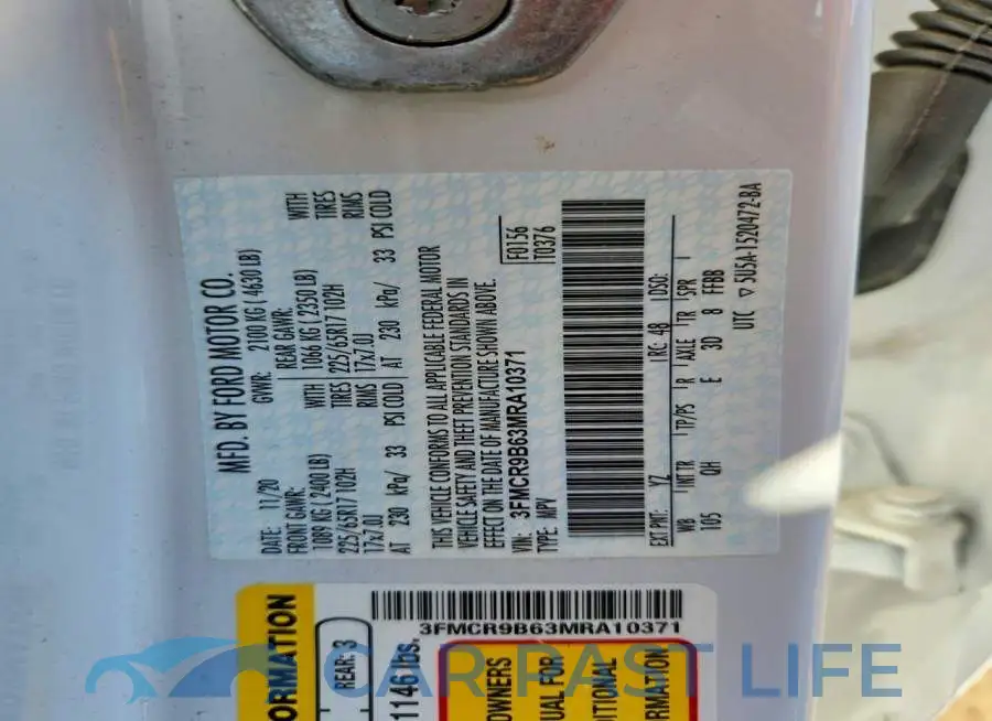 3FMCR9B63MRA10371# 13