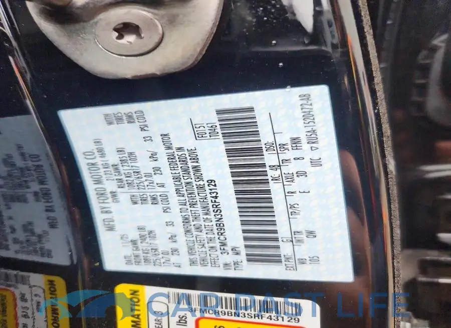 3FMCR9BN3SRF43129# 13