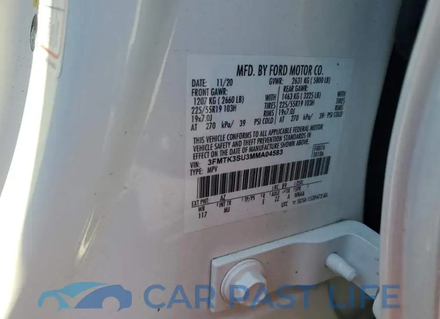 3FMTK3SU3MMA04583# 13