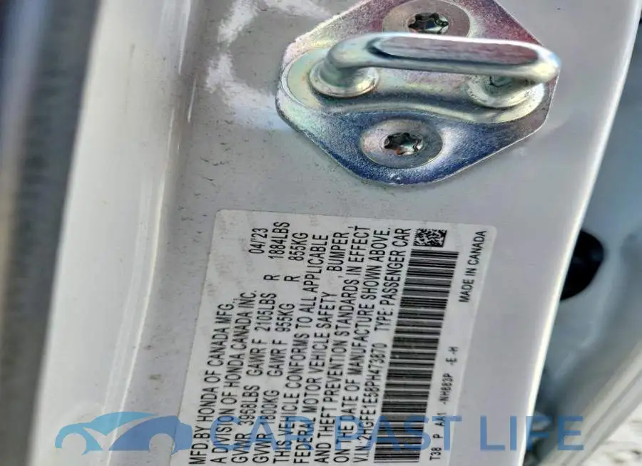 2HGFE1E58PH473870# 12