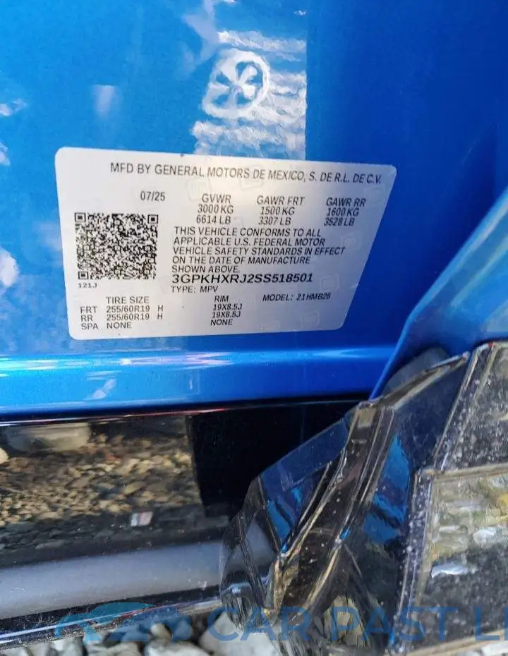3GPKHXRJ2SS518501# 13