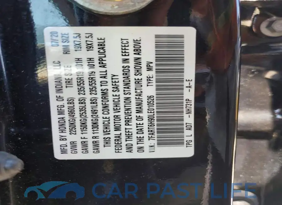 7FART6H90LE010526# 13