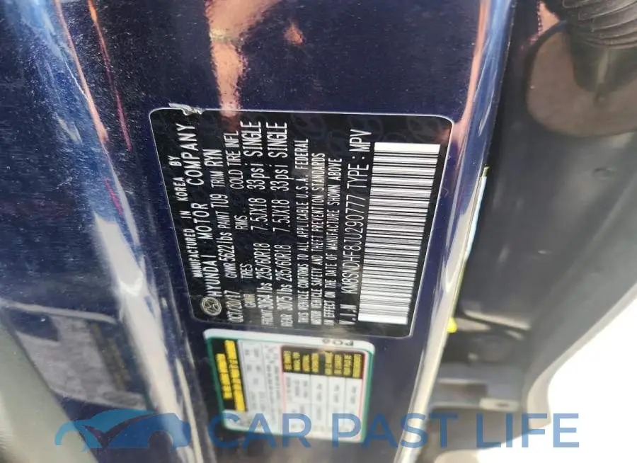KM8SNDHF8JU290777# 13