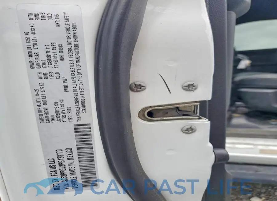 3C63RRGL8RG128770# 12