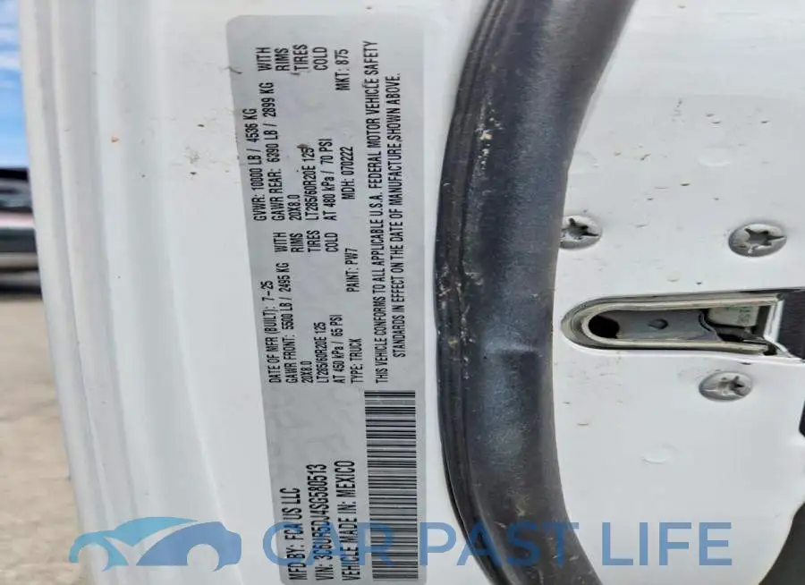 3C6UR5DJ4SG580513# 12