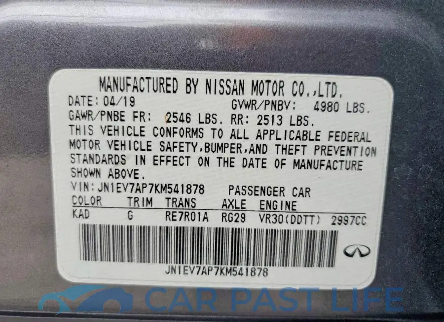 JN1EV7AP7KM541878# 12