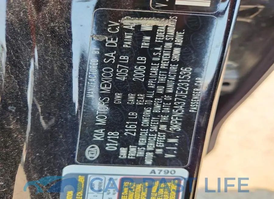 3KPFN5A37JE231536# 12