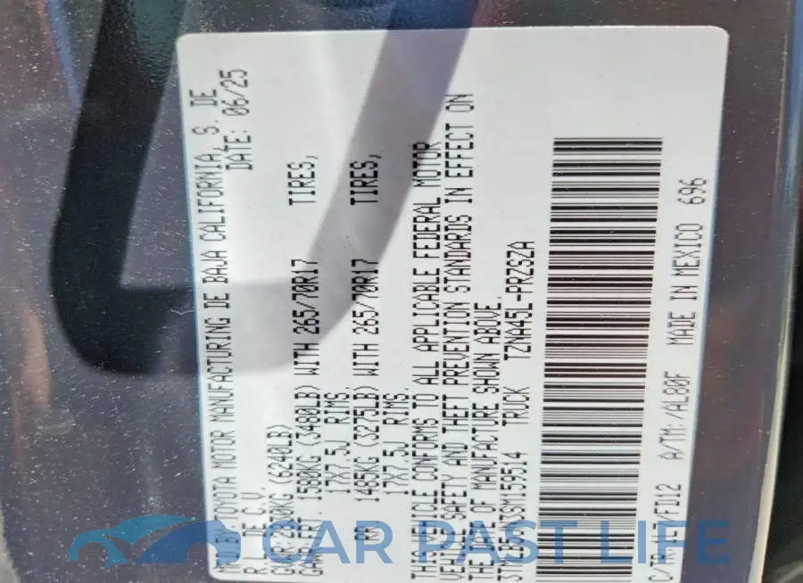 3TMLB5JN3SM159514# 12