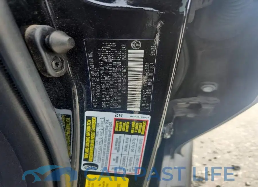 4T1G11AK9PU733633# 13