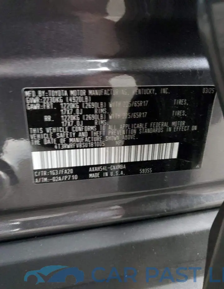 4T3RWRFV8SU181005# 13