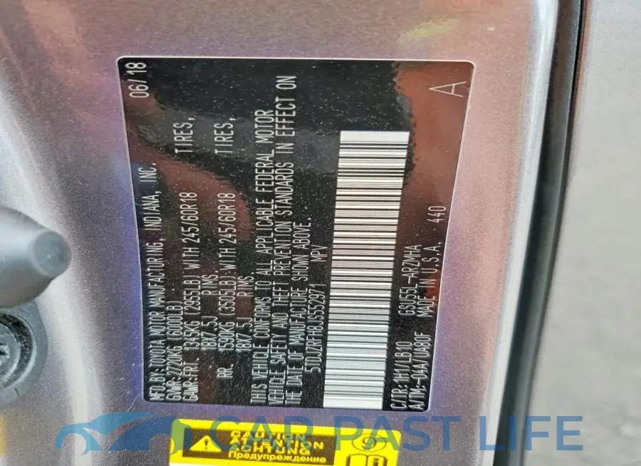5TDJZRFH8JS552971# 14