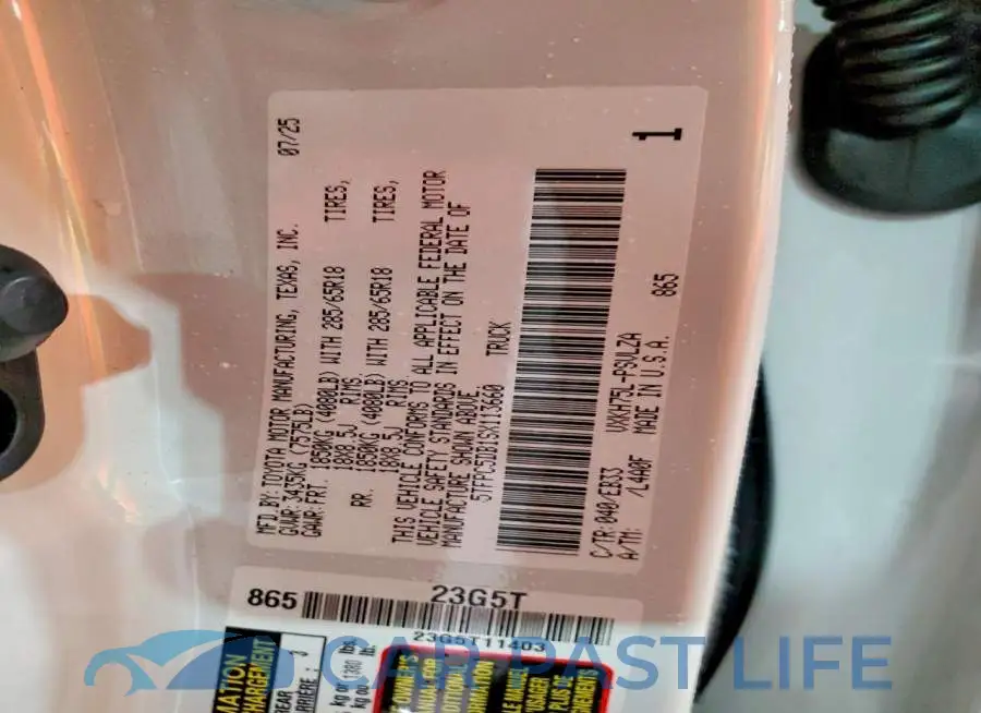 5TFPC5DB1SX113660# 12