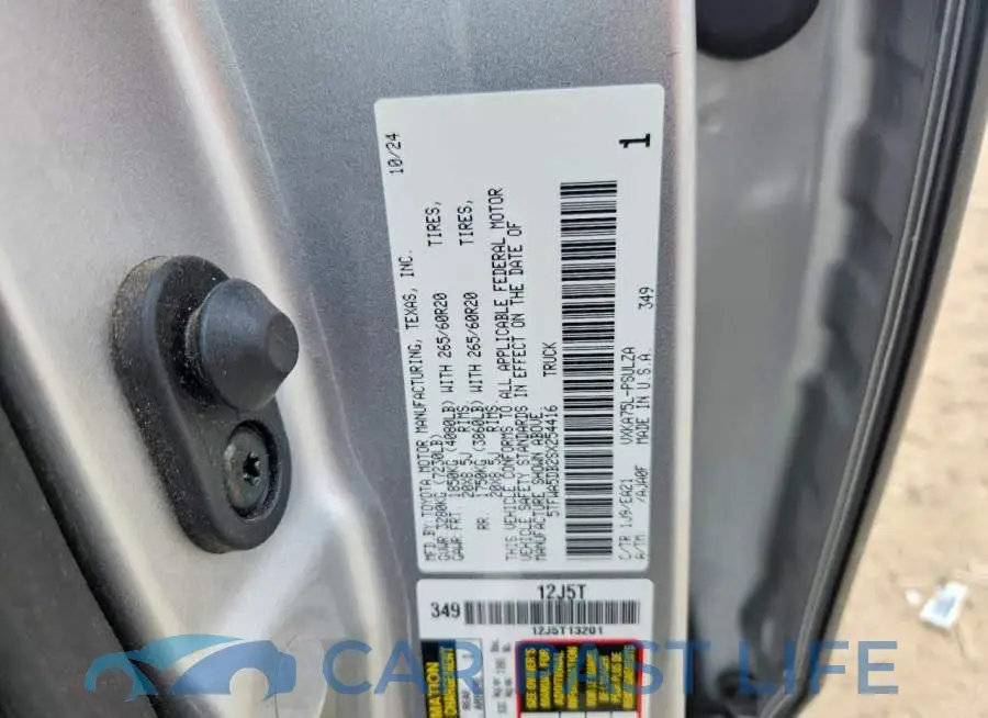 5TFWA5DB2SX254416# 12