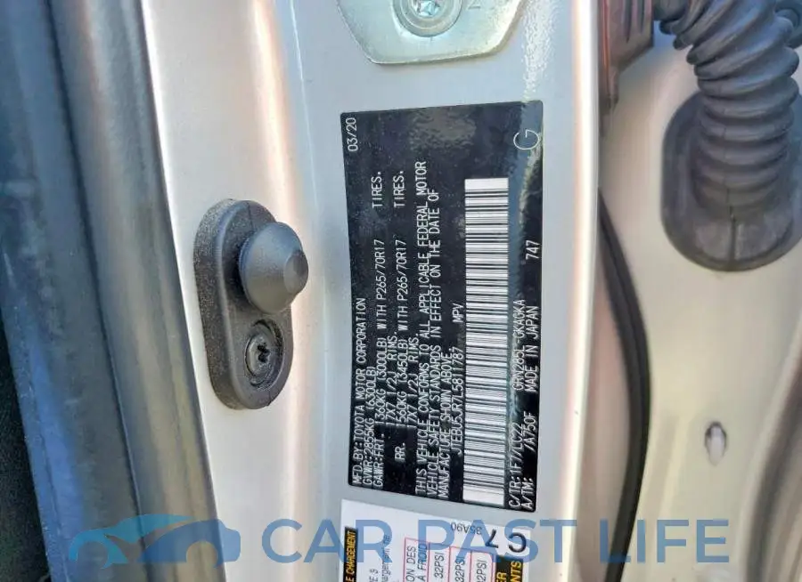 JTEBU5JR7L5811787# 14
