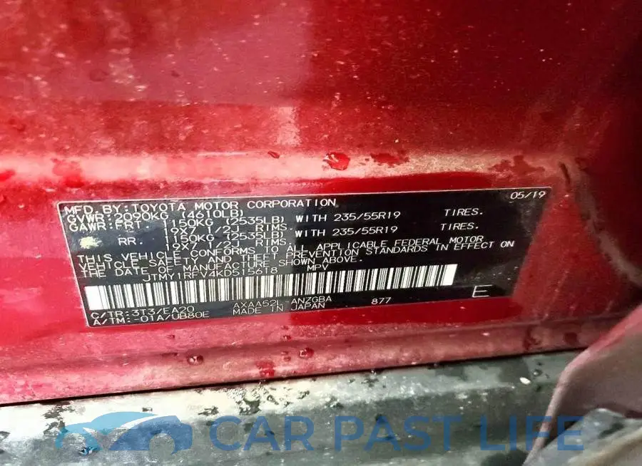 JTMY1RFV4KD515618# 13