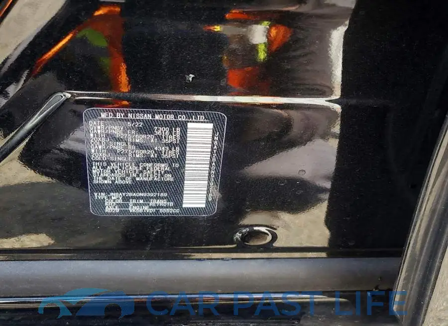 JN8AY2BA0N9392189# 14