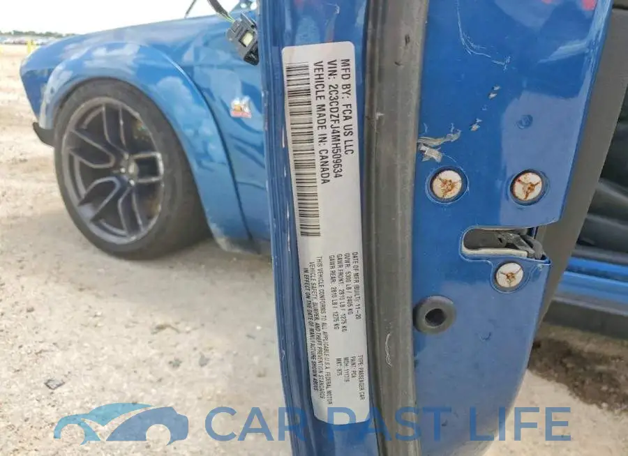2C3CDZFJ4MH509634# 12