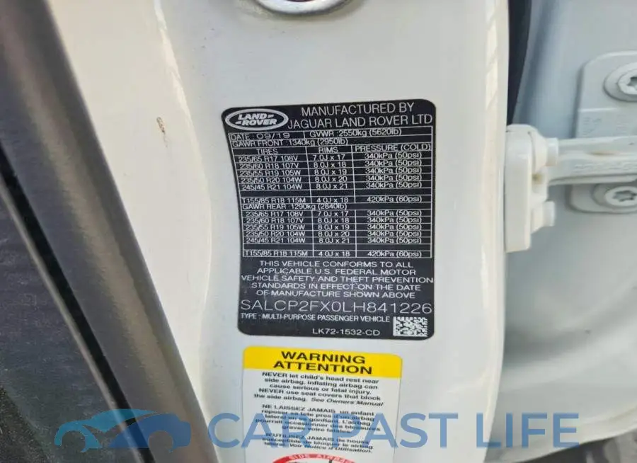 SALCP2FX0LH841226# 14