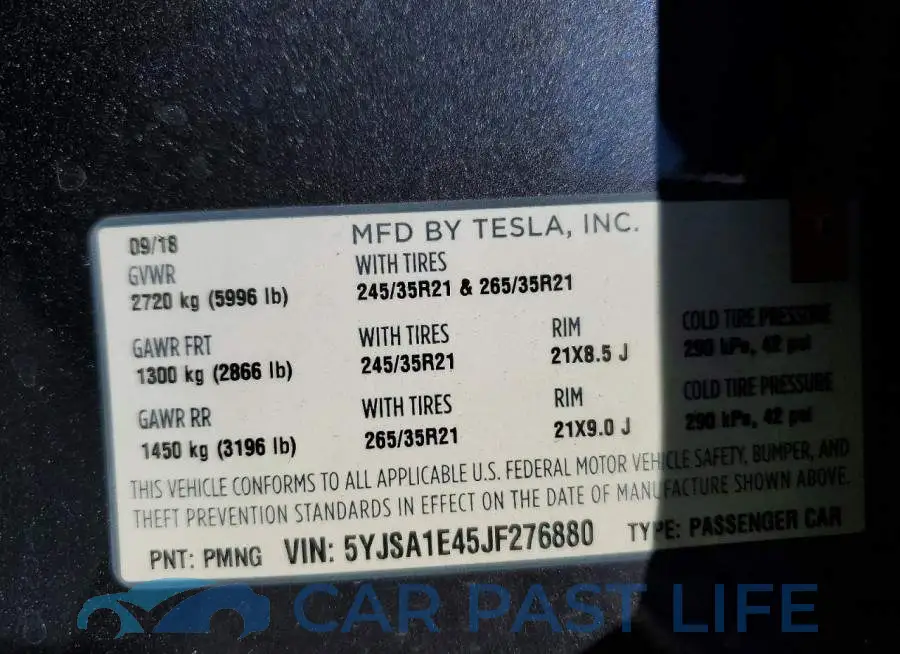 5YJSA1E45JF276880# 12