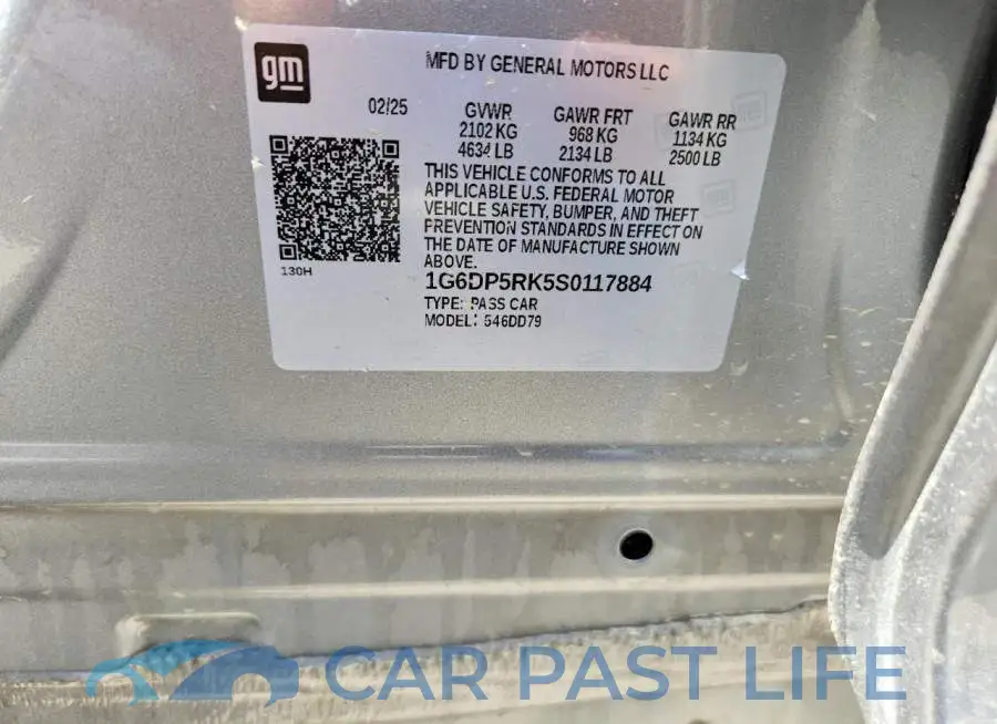 1G6DP5RK5S0117884# 13