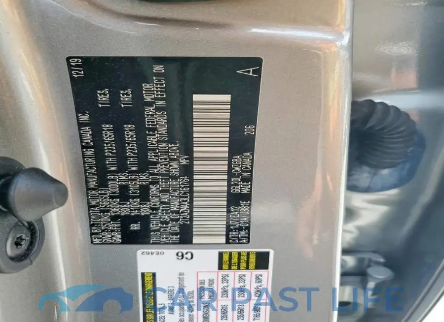 2T2AZMAA3LC161764# 14