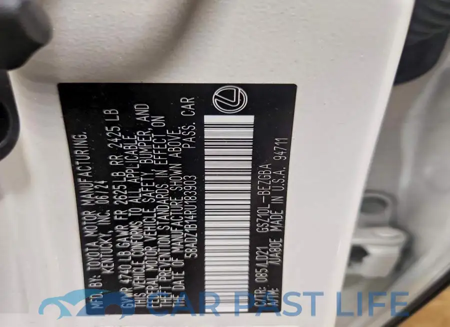 58ADZ1B14RU183903# 12