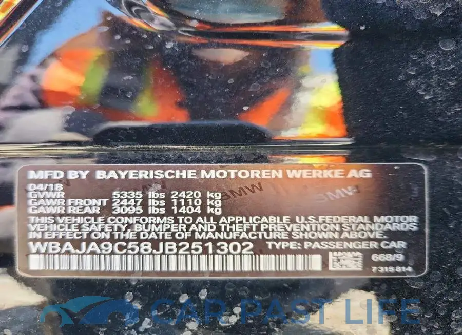 WBAJA9C58JB251302# 12