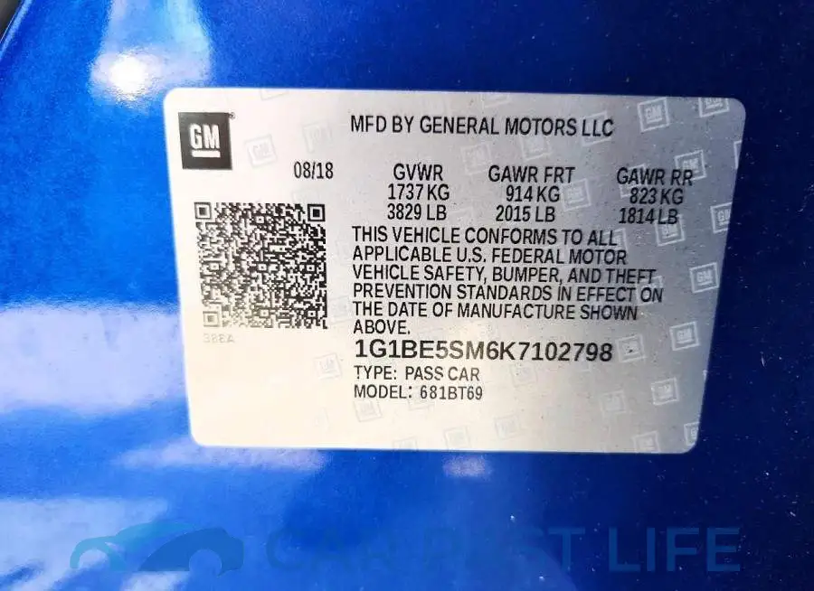 1G1BE5SM6K7102798# 12