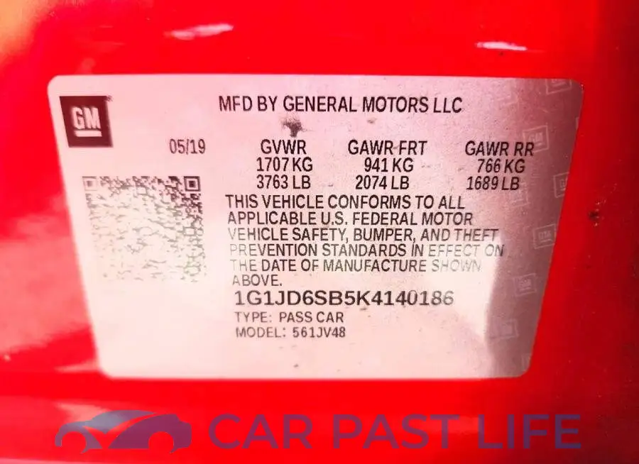 1G1JD6SB5K4140186# 12