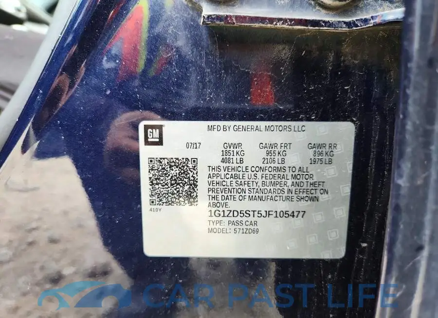 1G1ZD5ST5JF105477# 13
