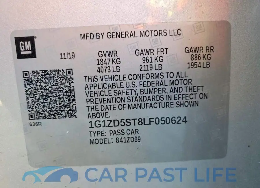 1G1ZD5ST8LF050624# 12