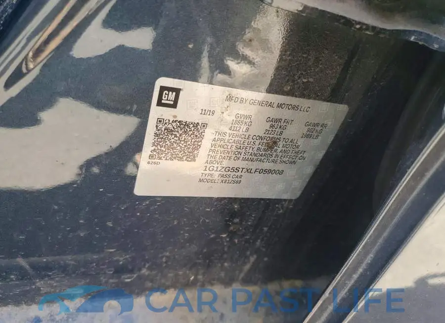 1G1ZG5STXLF059008# 12