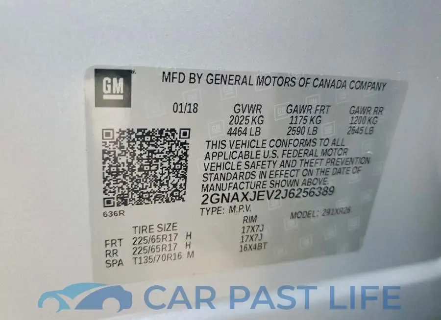 2GNAXJEV2J6256389# 14