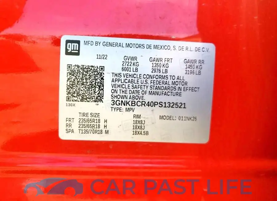3GNKBCR40PS132521# 14