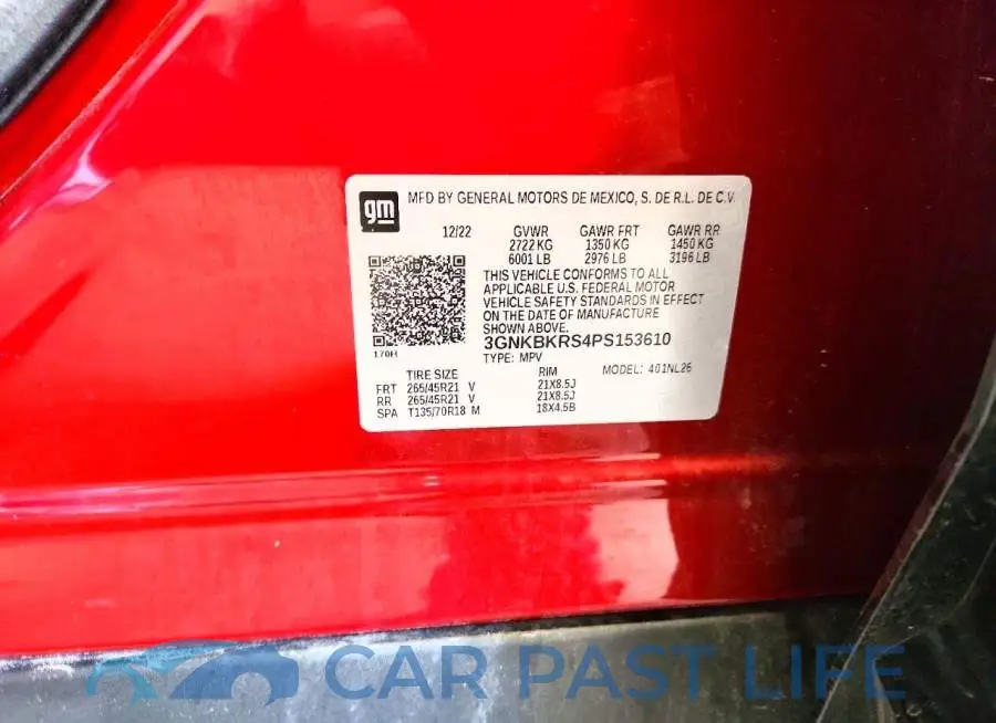3GNKBKRS4PS153610# 13